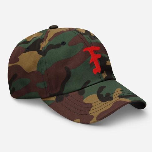مجموعة الملاحظات الآجلة HAT - Group Forward Fork Fore Logo Caped Dad Cap in Kuwait
