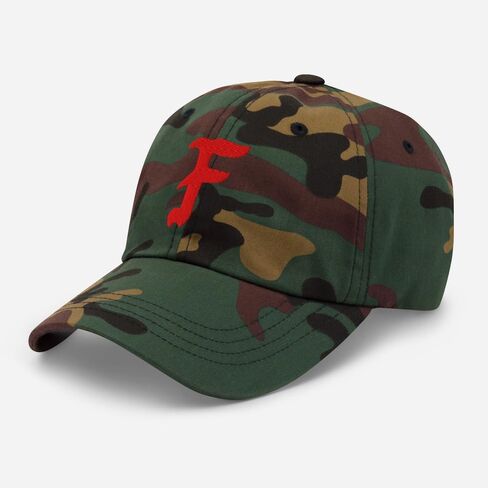 مجموعة الملاحظات الآجلة HAT - Group Forward Fork Fore Logo Caped Dad Cap in Kuwait