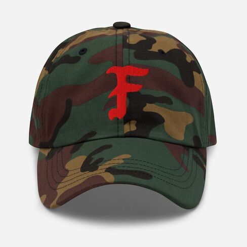 مجموعة الملاحظات الآجلة HAT - Group Forward Fork Fore Logo Caped Dad Cap in Kuwait