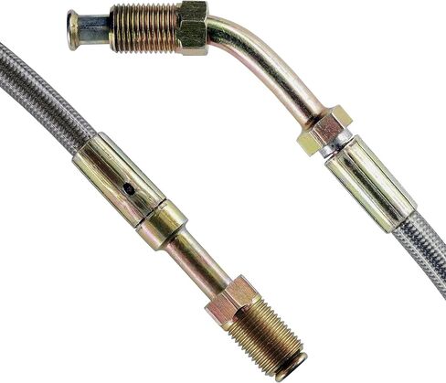 Caltric Front Left Brake Line with Fittings Compatible With Polaris Magnum 425L 2x4 4X4 6X6 1995 1996 1997 1998 in Saudi Arabia