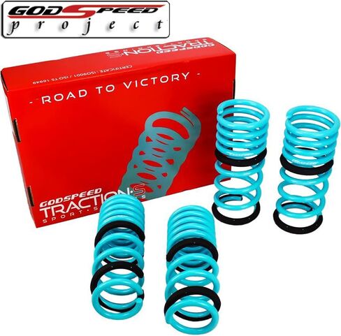 Godspeed Traction-S Lowering Spring Set For Infiniti G37 2008-2013 2DR COUPE RWD / 2007-2013 4DR SEDAN RWD V37 (LS-TS-II-0002) in Saudi Arabia