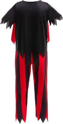 Pirate Costume Kids Pirate Role Play Dress Up Boys Halloween Costume Cosplay Birthday Party 3-10Y in Saudi Arabia