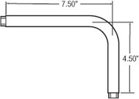 Truck-Lite Offset Eblow Extension for Tripod Mirror 97748 in Saudi Arabia