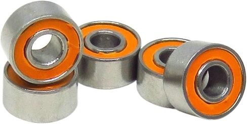10pcs SMR125C 2OS Hybrid Ceramic Bearing 5x12x4 SM125 2RS Ceramic Bearing 5 * 12 * 4 Reel Bearing MR125RS Hobby Electric RC Bearing(SMR115C-2OS 5x11x4mm) in Saudi Arabia