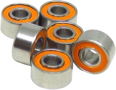 10pcs SMR125C 2OS Hybrid Ceramic Bearing 5x12x4 SM125 2RS Ceramic Bearing 5 * 12 * 4 Reel Bearing MR125RS Hobby Electric RC Bearing(SMR115C-2OS 5x11x4mm) in Saudi Arabia