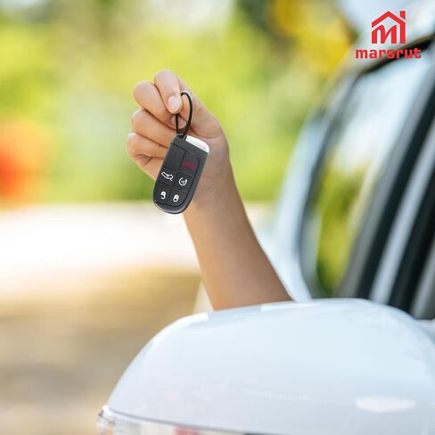 5-Button Smart Key Fob Remote Fits for 2019-2022 Dodge Challenger and for 2019-2022 Dodge Charger to Replace OEM Part, Part Number: 68394195, FCC ID: M3N-40821302 in Saudi Arabia