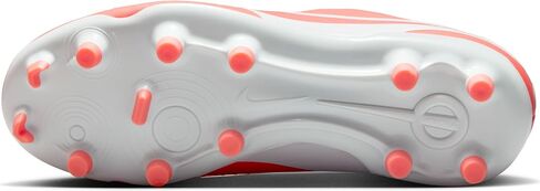 Nike Jr. Tiempo Legend 10 Academy Little/Big Kids Multi-Top-Top Soilds (DV4348-800 ، الحمم البركانية الساخنة/البيضاء) in Saudi Arabia