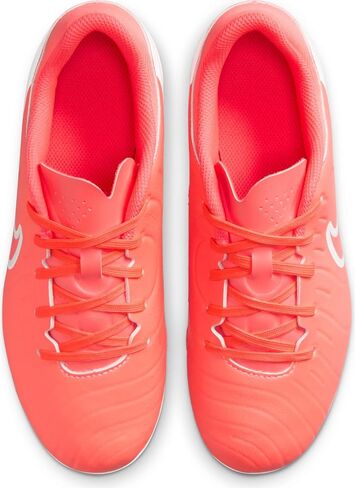 Nike Jr. Tiempo Legend 10 Academy Little/Big Kids Multi-Top-Top Soilds (DV4348-800 ، الحمم البركانية الساخنة/البيضاء) in Saudi Arabia