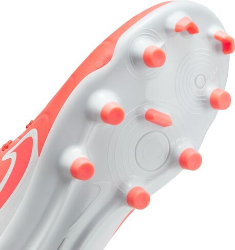 Nike Jr. Tiempo Legend 10 Academy Little/Big Kids Multi-Top-Top Soilds (DV4348-800 ، الحمم البركانية الساخنة/البيضاء) in Saudi Arabia