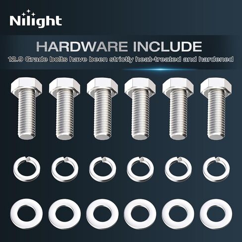 Nilight 2.5 inch Front Leveling Kit Lift Strut Spacers for 2006-2023 Dodge Ram 1500 4WD 2018 2019 2020 2021 2022 2023 Front Raise Suspension Strut Spacers in Kuwait