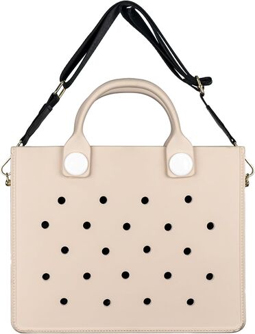 EVA Beach Bag Tote for Women, Waterproof Sandproof Lightweight, Quick-Dry Gym Swim Travel Bag 10.9x8.5x3in in Kuwait
