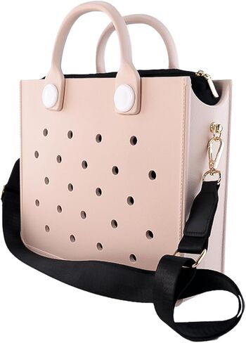 EVA Beach Bag Tote for Women, Waterproof Sandproof Lightweight, Quick-Dry Gym Swim Travel Bag 10.9x8.5x3in in Kuwait