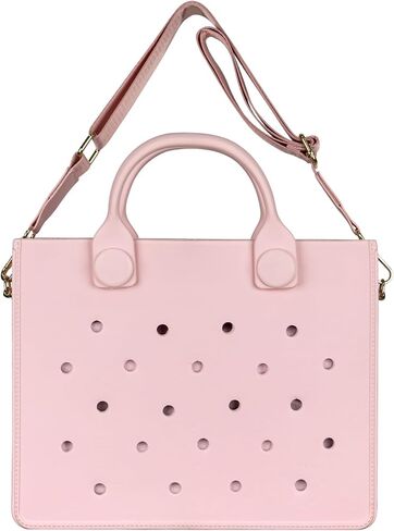 EVA Beach Bag Tote for Women, Waterproof Sandproof Lightweight, Quick-Dry Gym Swim Travel Bag 10.9x8.5x3in in Kuwait