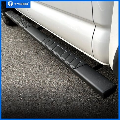 Tyger Auto TG-RS2F40088 RISER 4INCH Black Side Step Nerf Bars متوافقة مع 09-14 Ford F150 Supercab in Saudi Arabia