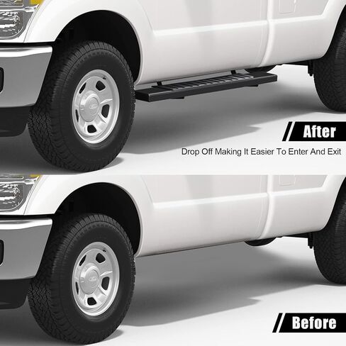 Compatible with 2002-2008 Dodge Ram 1500 2003-2009 Ram 2500 3500 Regular Cab Step Bar Black Heavy Duty Steel (Exclude Daytona Rumble Bee and SRT-10 Models) in Kuwait