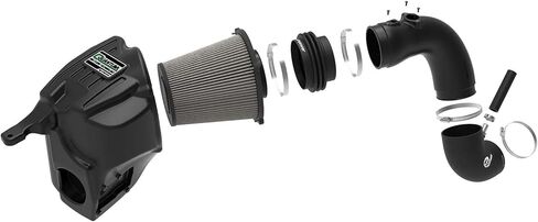 aFe POWER QUANTUM Cold Air Intake System w/Pro DRY S Filter, #53-10002D, Black in Kuwait