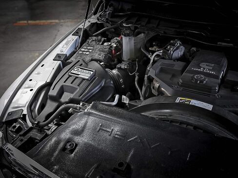 aFe POWER QUANTUM Cold Air Intake System w/Pro DRY S Filter, #53-10002D, Black in Kuwait