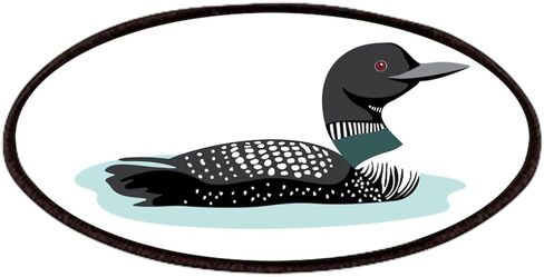 تصحيح بقع Cafepress Great Northern Loon ، 4 "x2" رقعة زين الجدة المطبوعة in Saudi Arabia