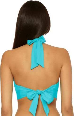 إلهة الشمس النسائية Halter Bikini Top ، التحكم في البطن ، قابلة للتعديل ، تعادل الظهر ، ملابس السباحة in Kuwait