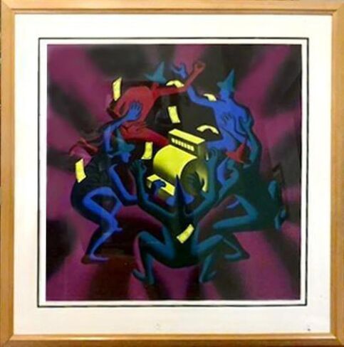 Mark Kostabi, Cash Dance in Saudi Arabia