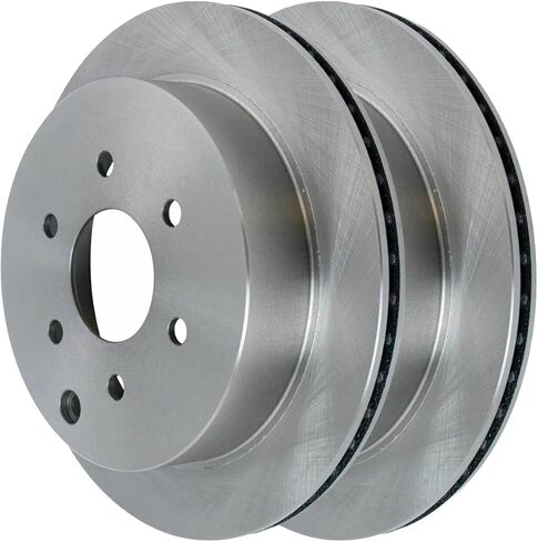 AutoShack Brake Rotors Rear Brake Rotor Replacement Kit for 2005-2015 Nissan Xterra 2005-2024 Frontier 2009-2012 Suzuki Equator 2.5L 3.8L 4.0L V6 4WD RWD R41412PR in Saudi Arabia