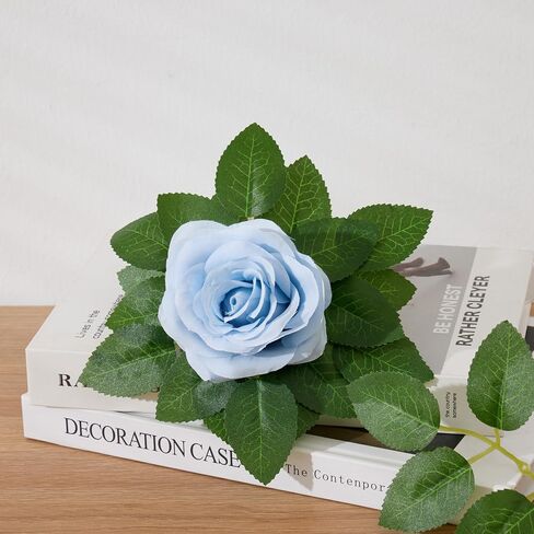 100 Pcs Artificial Green Leaves Rose Leaves Decoration,Bridal Wreath Decor,Wedding Party Birthday Proposal Decorations, Wreath Leaves/Green Leaves/Loose Leaves/Rose Leaves (green1) in Saudi Arabia