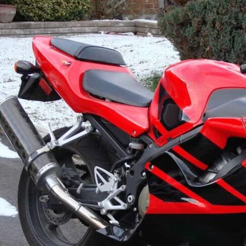 TCMT مقعد السائق الأمامي الأسود ومقعد الركاب الخلفي مناسب لهوندا CBR600 F4I 2001-2003 in Saudi Arabia