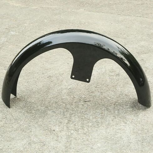 XMT-MOTO Black 26" Front Fender For Harley Custom Bagger Touring FLHT FLHX FLHR FLTR 1997-2013,Painted Black in Saudi Arabia