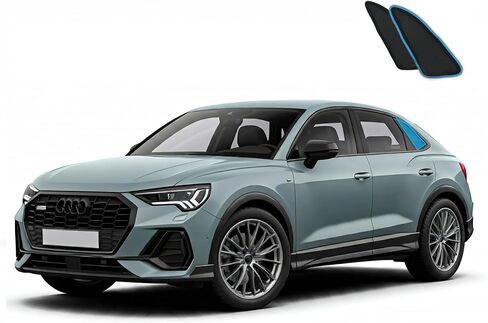 Side & الخلفي Windows Sun Shade for Audi Q3 2019-2025 | ملاءمة مخصصة ، غطاء شبكة مغناطيسية | حماية UV/حرارة الطفل ، درع الخصوصية Sunshade (ظلال شمس النافذة الجانبية الخلفية) in Saudi Arabia
