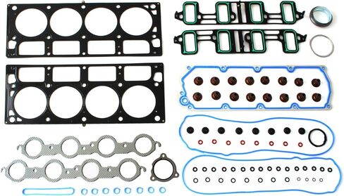 HS26192PT-5 Cylinder Head Gasket مجموعة مناسبة لشيفروليه/تشيفي سيلفرادو 2500HD Express Tahoe Cadillac Escalade ESV Ext GMC Savana Sierra Yukon XL Hummer H2 6.2L 6.0L 125892227 in Saudi Arabia