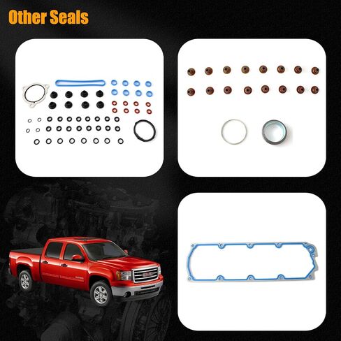 HS26192PT-5 Cylinder Head Gasket مجموعة مناسبة لشيفروليه/تشيفي سيلفرادو 2500HD Express Tahoe Cadillac Escalade ESV Ext GMC Savana Sierra Yukon XL Hummer H2 6.2L 6.0L 125892227 in Saudi Arabia