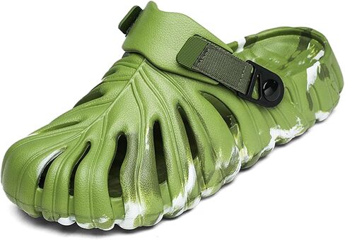 Optigard Monstera Slippers for Women and Men,Monstera EVA Thick Sole Pillow Slippers,Non Slip Quick Drying Breathable Beach Monstera Slides in Kuwait