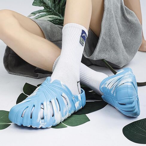 Optigard Monstera Slippers for Women and Men,Monstera EVA Thick Sole Pillow Slippers,Non Slip Quick Drying Breathable Beach Monstera Slides in Kuwait
