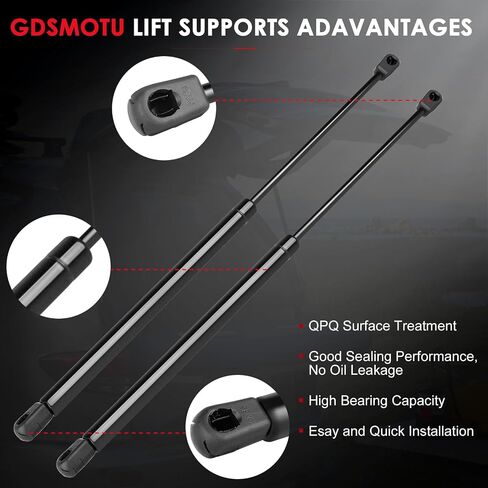Rear Window Glass Lift Supports & Rear Windshield Struts Shocks Gas Springs 4644 PM2013 SG314012 SG326011 Compatible Replacement for 1994-2002 Honda Passport, 1991-2004 Isuzu Rodeo in Saudi Arabia