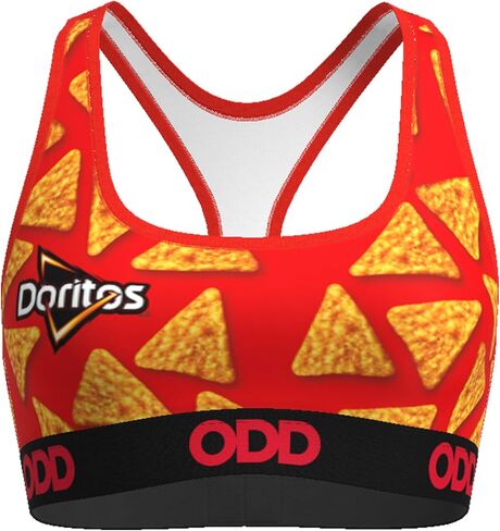 Odd Sox, Women's Fun Candy & Snackfood Sport Bra, Assorted Styles in Saudi Arabia