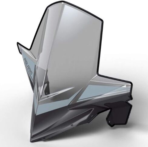 Polaris Snowmobile Extra Tall Windshield - Smoke in Saudi Arabia