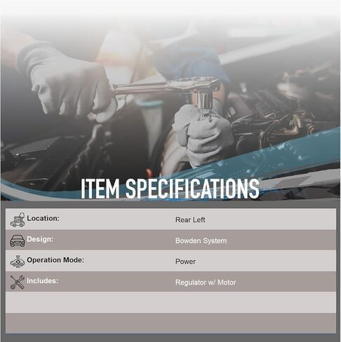 OEG Parts منظم نافذة جديد مع جانب المركب الأمامي للركاب يمينًا متوافقًا مع 1992-11 متوافق مع Crown Victoria & Mercury Grand Marquis ، 2003-04 Marauder 741-665 660235 11A89 in Kuwait