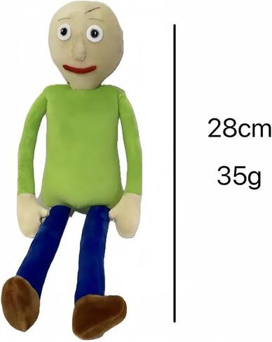 Baldi Plush,Stuffed Figure Pillow for Horror Game Fans for Room Decor in Saudi Arabia