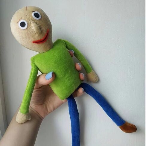 Baldi Plush,Stuffed Figure Pillow for Horror Game Fans for Room Decor in Saudi Arabia