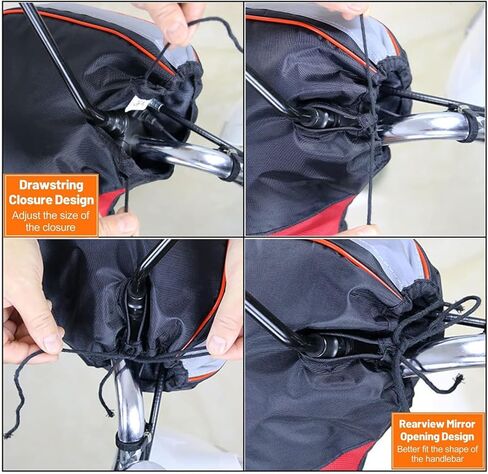 Xgopts Winter Waterproof Hand Hand Muffs ، قفازات مقود الثلج المضاد للرياح ، قفازات دراجة نارية ، مقابض حرارية ، قفازات القفاز ، أغطية دافئة in Saudi Arabia