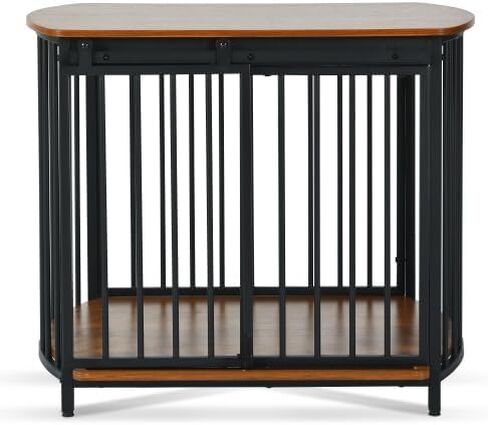 Loonpon Dog Crates for Small Dogs,24.4 Inch Dog Kennel with Tray and Wheels,Single Door and Removable Design,Sturdy Metal Suitable for Indoor and Outdoor Small Dogs and Puppies in Saudi Arabia