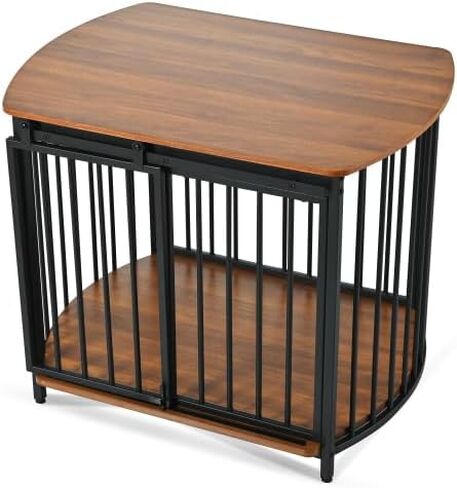 Loonpon Dog Crates for Small Dogs,24.4 Inch Dog Kennel with Tray and Wheels,Single Door and Removable Design,Sturdy Metal Suitable for Indoor and Outdoor Small Dogs and Puppies in Saudi Arabia