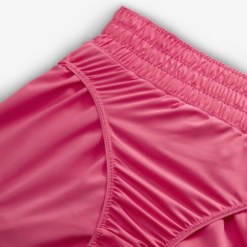 Nike One Women's Dri-FIT Mid-Rise 3" Brief-Lined Shorts (Aster Pink, DX6010-629) Size Medium in Saudi Arabia