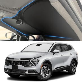 Yojojoco الزجاج الأمامي الظل أشعة الشمس ل Kia 2023 2024 2025 الملحقات الرياضية (حجم OEM) in Kuwait