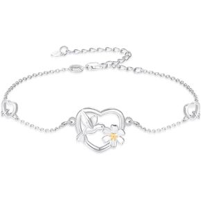 OHAYOO اليعسوب سوار للنساء 925 فضة اليعسوب سوار انفينيتي اليعسوب مجوهرات هدايا لمحبي أمي اليعسوب in Kuwait