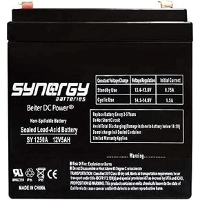 UltraTech UT-1240 12V, 4.5Ah Replacement Sealed Lead Acid Alarm Battery UT1240 ISO9002 12V5ah High Performance, Rechargeable, Direct Replacement Stronger Than The Original in Saudi Arabia