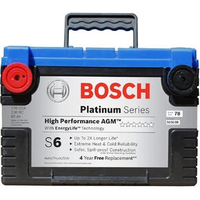 Bosch S6563B S6 Flat Plate AGM Battery in Kuwait