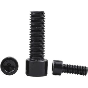Grade 8.8 Black Hex Socket Cap Screw Set - 2-30pcs M3 M4 M5 M6 M8 M10 Socket Cap Screws for Furniture Mounting (40mm, M10 2pcs) in Kuwait