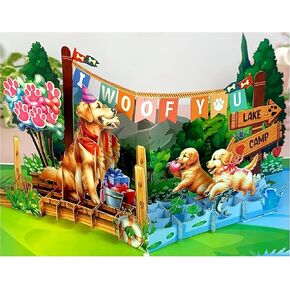 Mothers Day Card, Mom Birthday Card, Pop Up Mother's Day for Mom, Wife, I Love Moms Gifts, Bird Cards for Wife, Women, Grandma in Kuwait