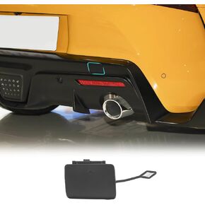 استبدال غطاء خطاف السحب الأمامي المتوافق مع Toyota supra GR A90 A91 MK5 2019-2024 ، CAR Trailer Hook Cover Towing Eye Cap Protection Kit in Kuwait